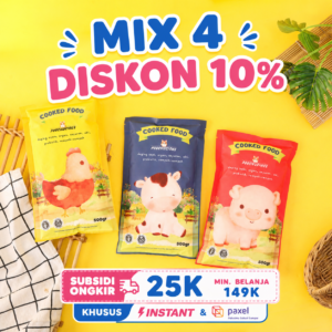 Cooked Food ❄️ [Delivery via Paxel / Instant Only]