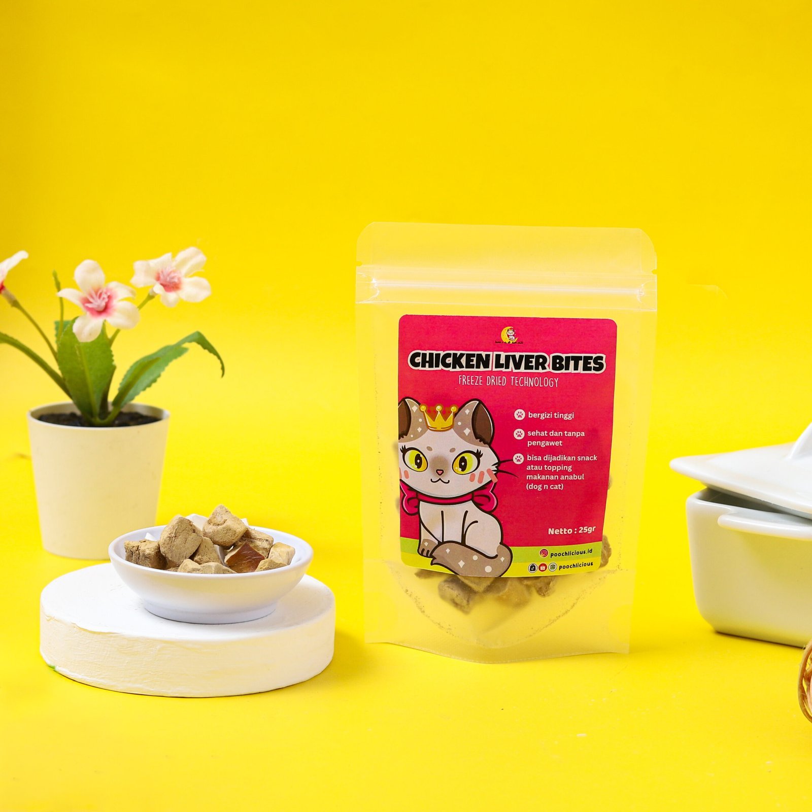 Luna Cat Freeze Dried Chicken Liver Bites