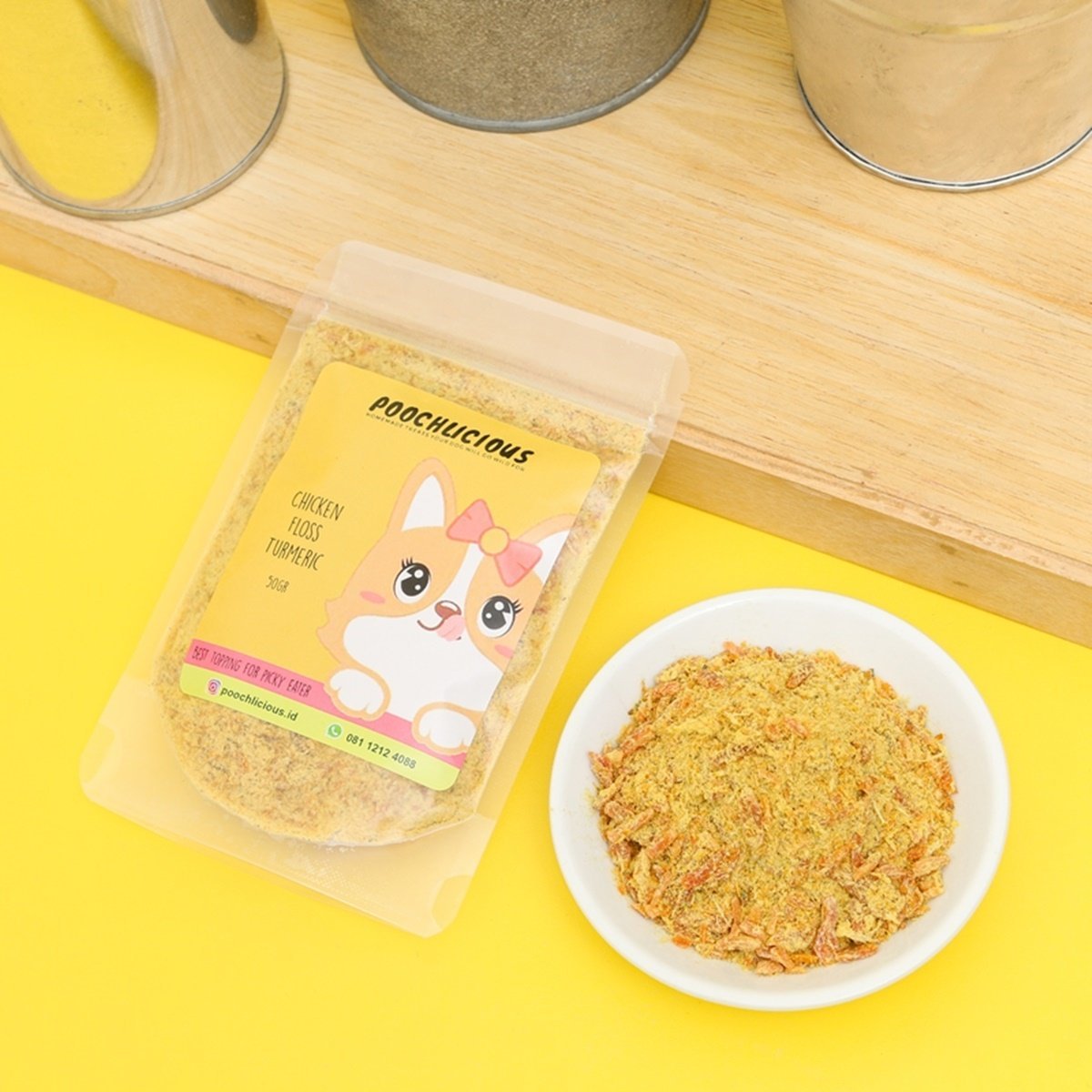 Turmeric Chicken Floss